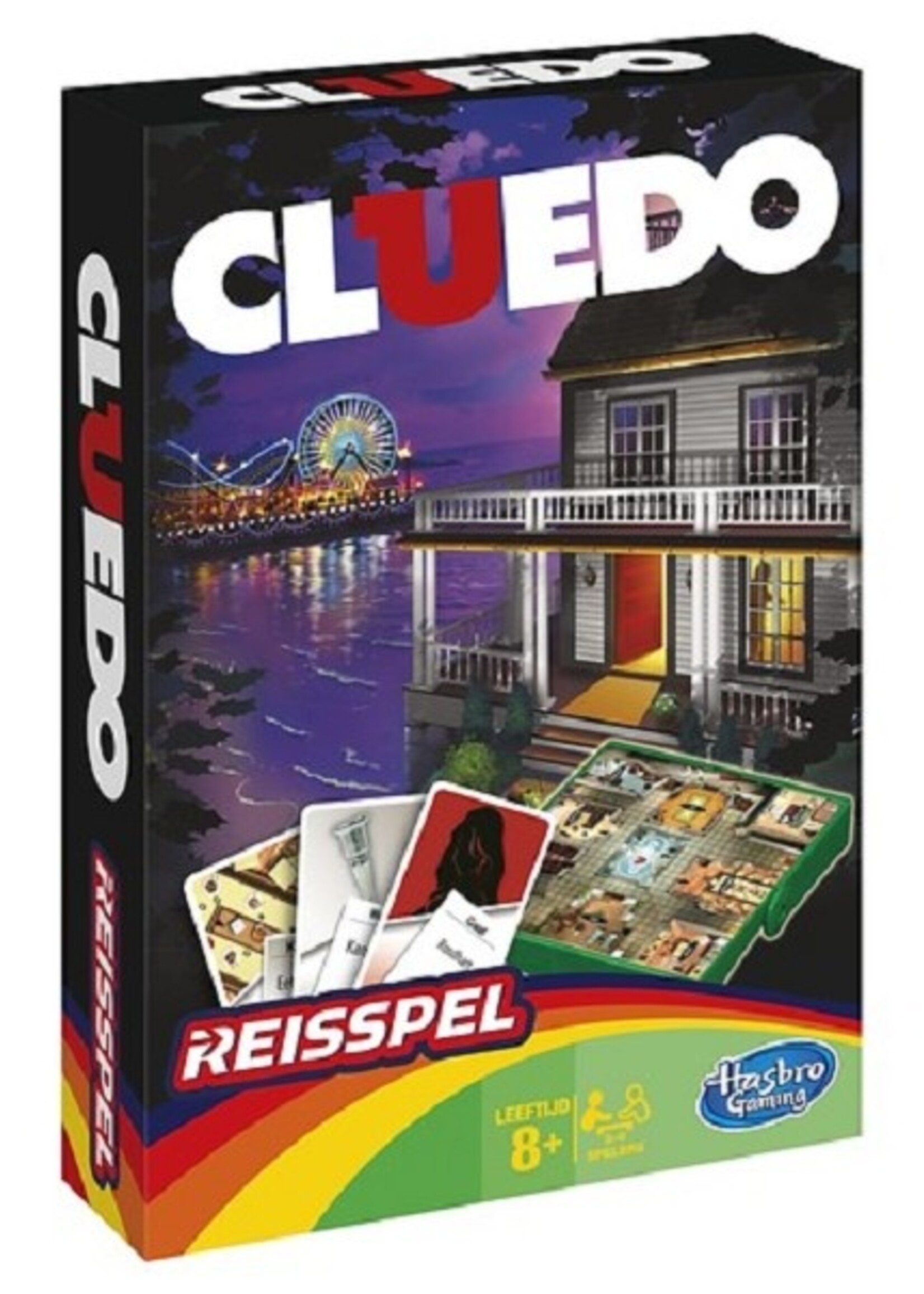 Hasbro Cluedo Grab and go reisspel