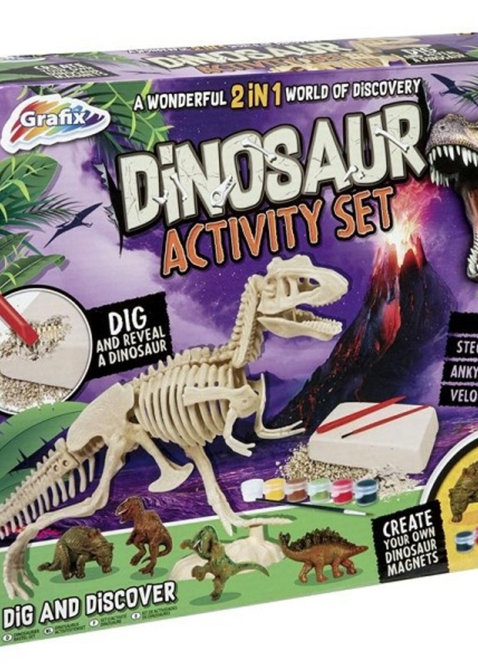 Grafix Dino Activity Set