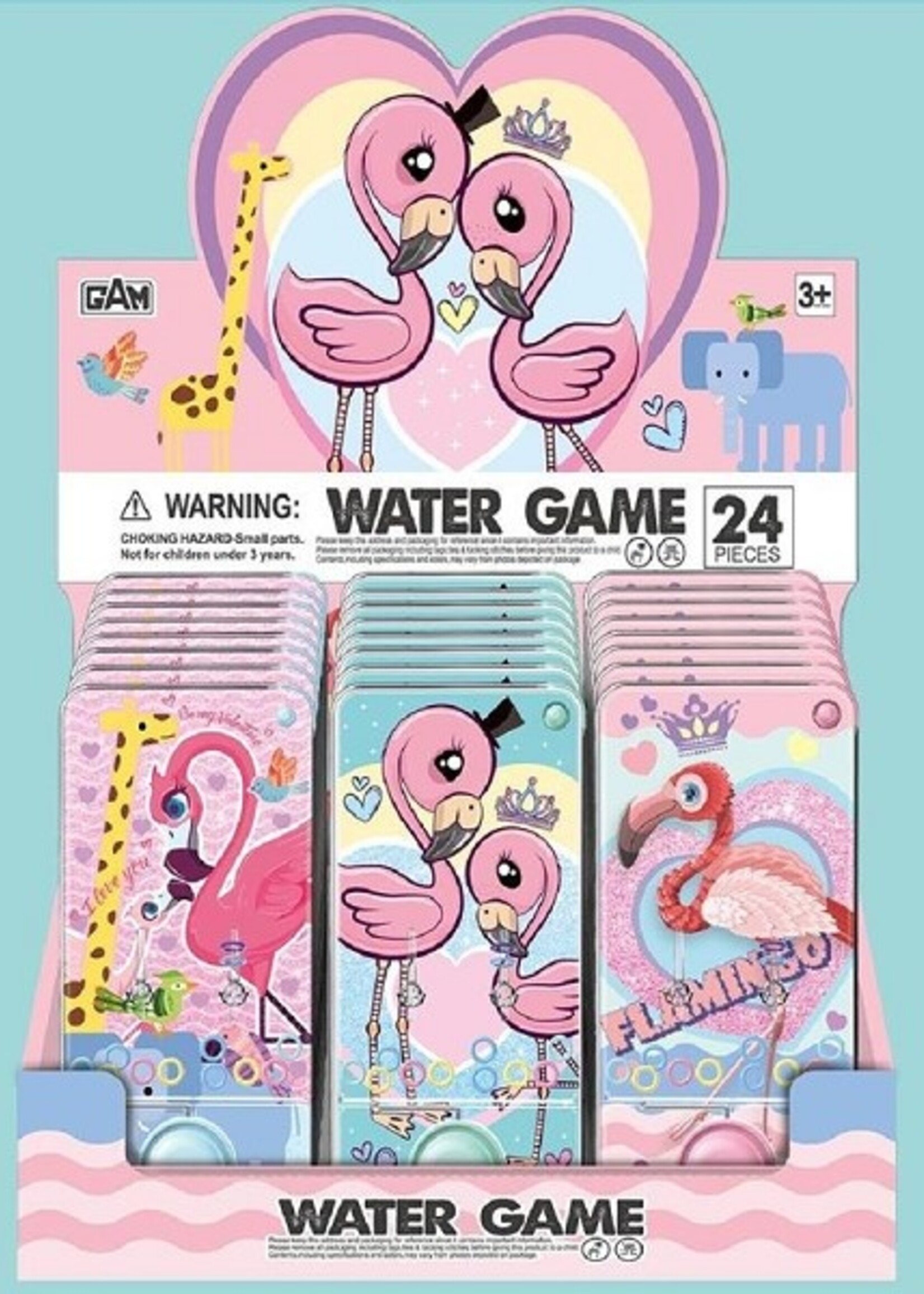 Waterspelletje flamingo