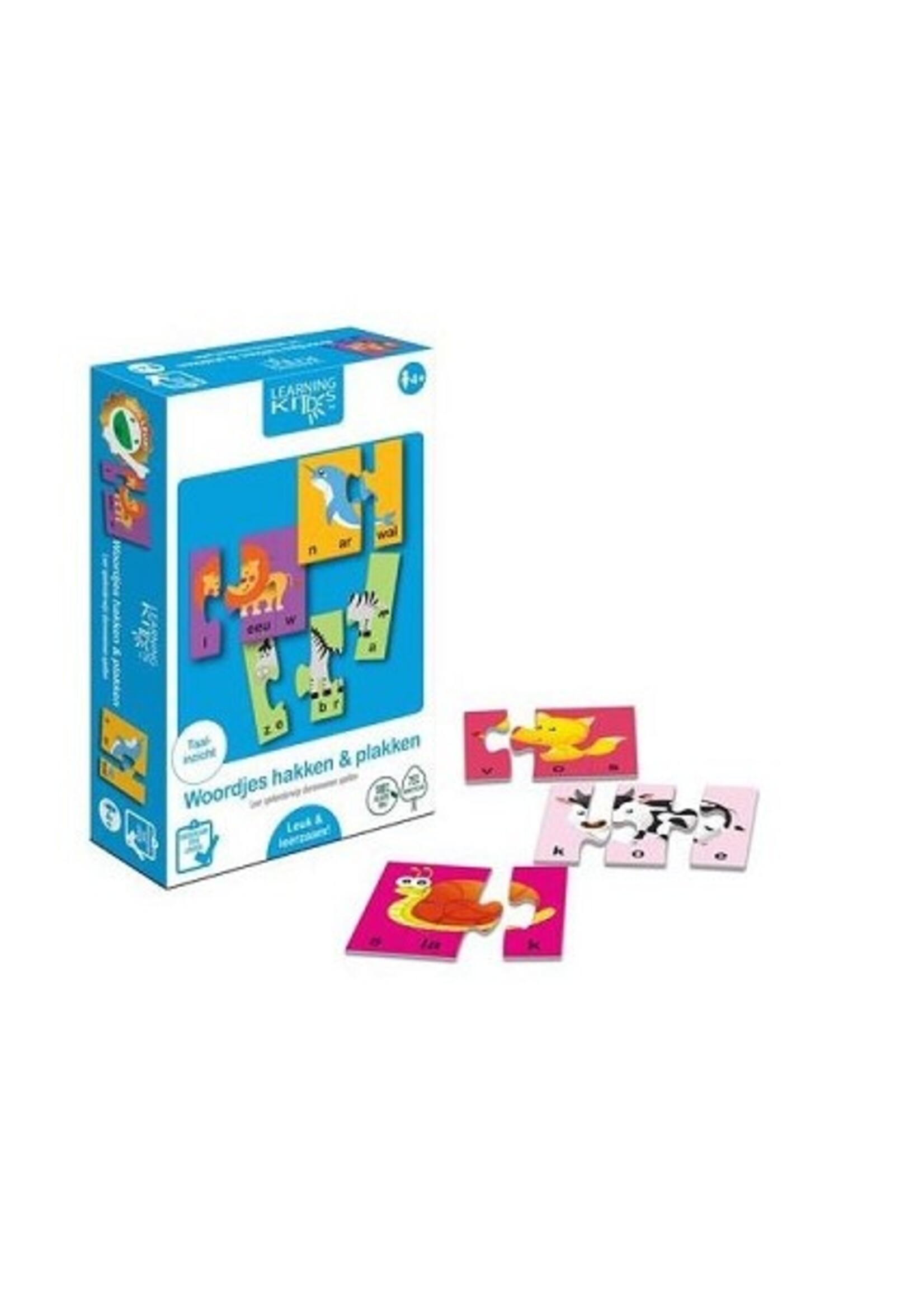 Learning Kitds - Woordjes hakken & plakken 15x23,5x5cm