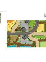 Kids Globe speelkleed boerderij XXL 100x150cm