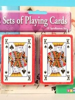 Speelkaarten 2 sets op kaart