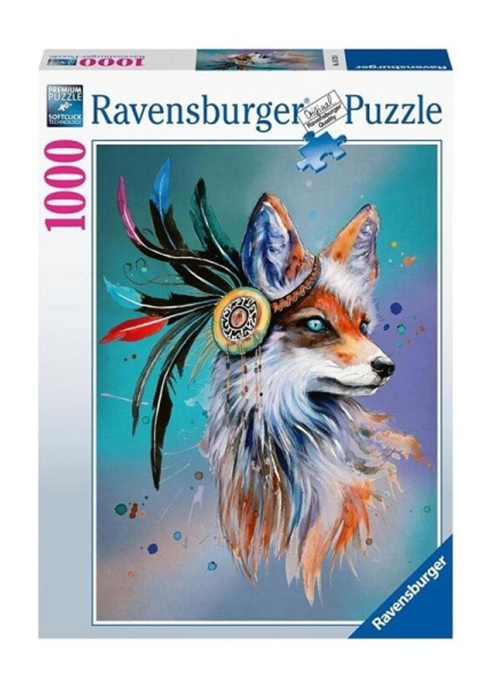 Ravensburger puzzel 1000 stukjes Boho vos