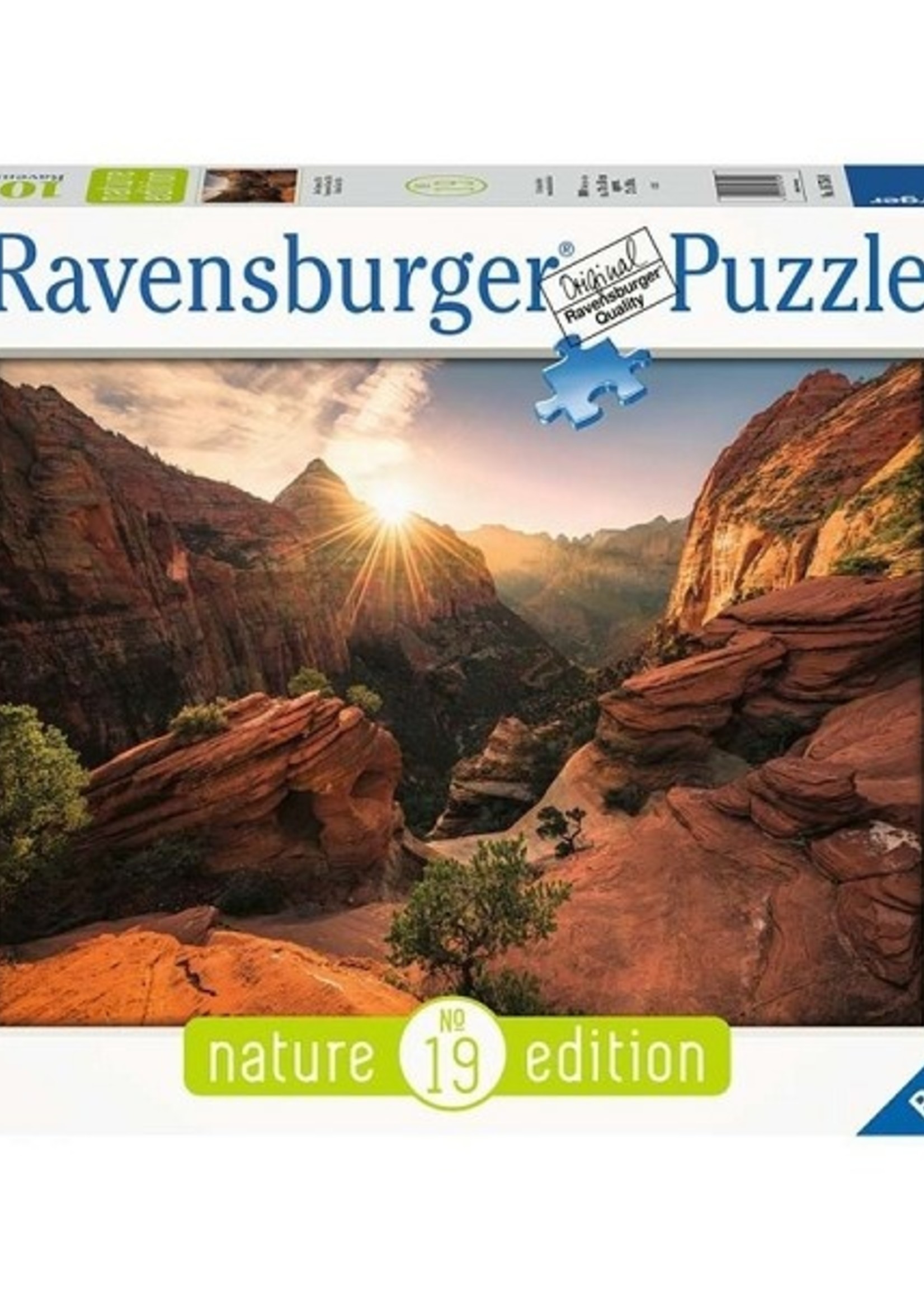 Ravensburger puzzel 1000 stukjes Zion Cannyon USA