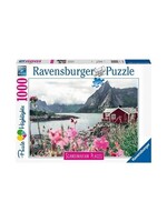 Ravensburger puzzel 1000 stukjes Reine, Lofoten, Noorwegen Scandinavian Places