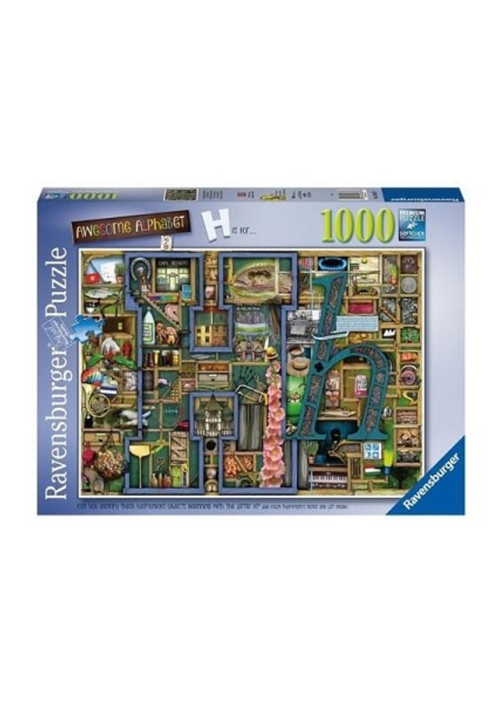 Ravensburger puzzel 1000 stukjes Thompson's Awes Alphabet