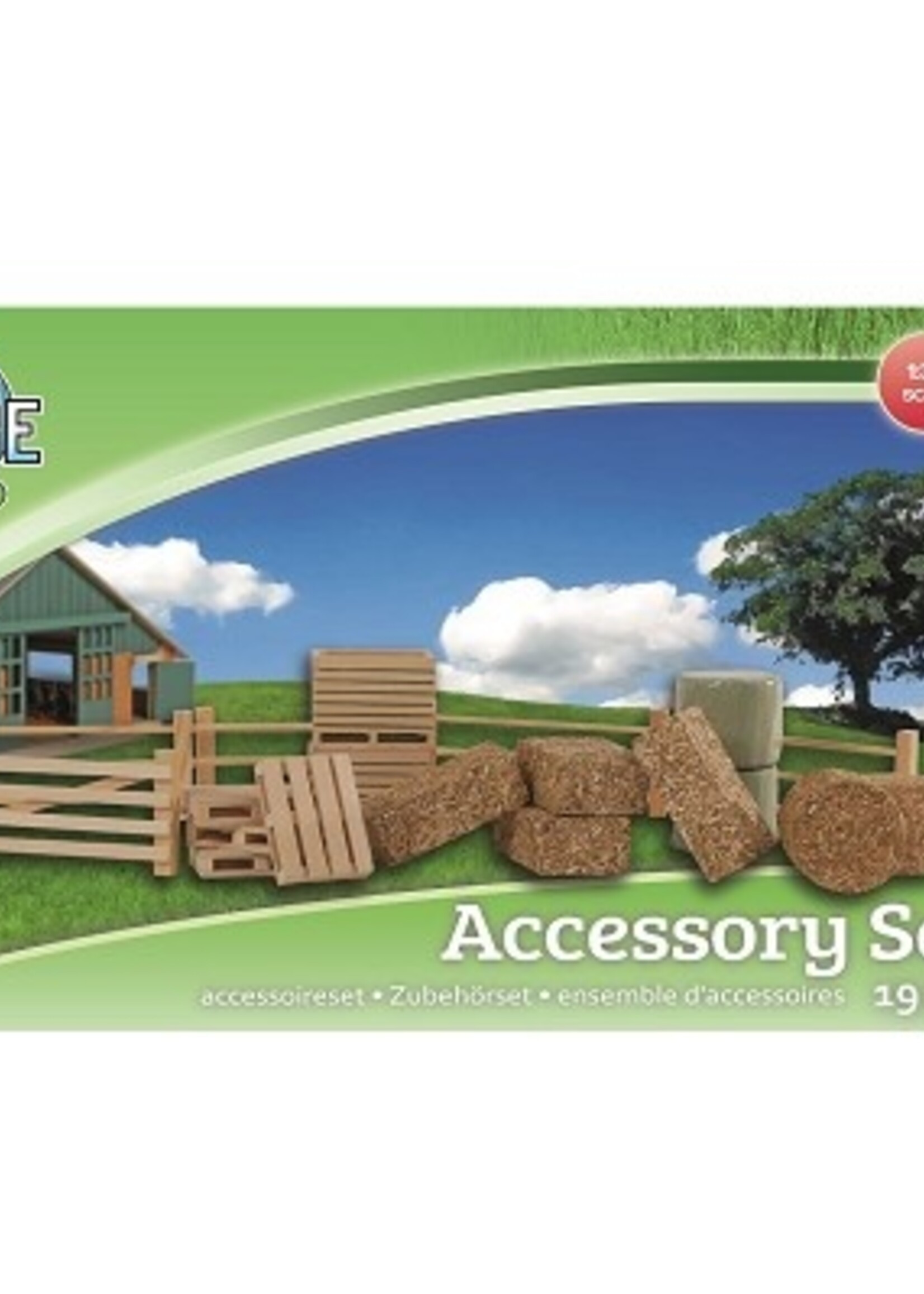 Kids Globe accessoire set 19dlg 1:32