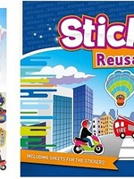 Toi Toys Herbruikbaar stickerboek 'Voertuigen'