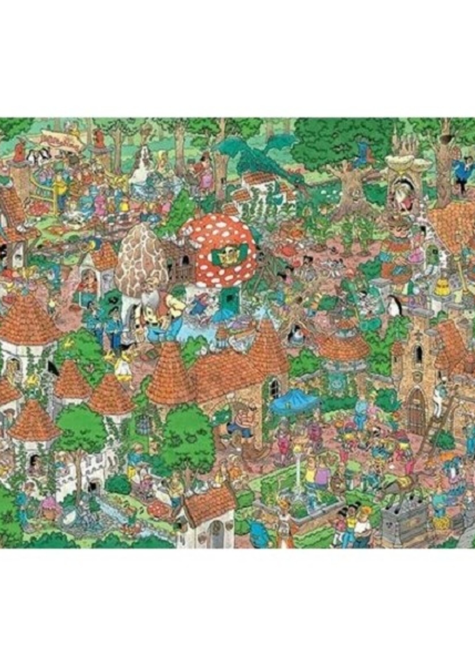 Jumbo Jan van Haasteren puzzel Sprookjesbos Efteling 1000 stukjes