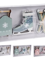 Hangdeco hout set a 3 stuks