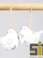 Vogel hang 6.5x.5x6.5cm