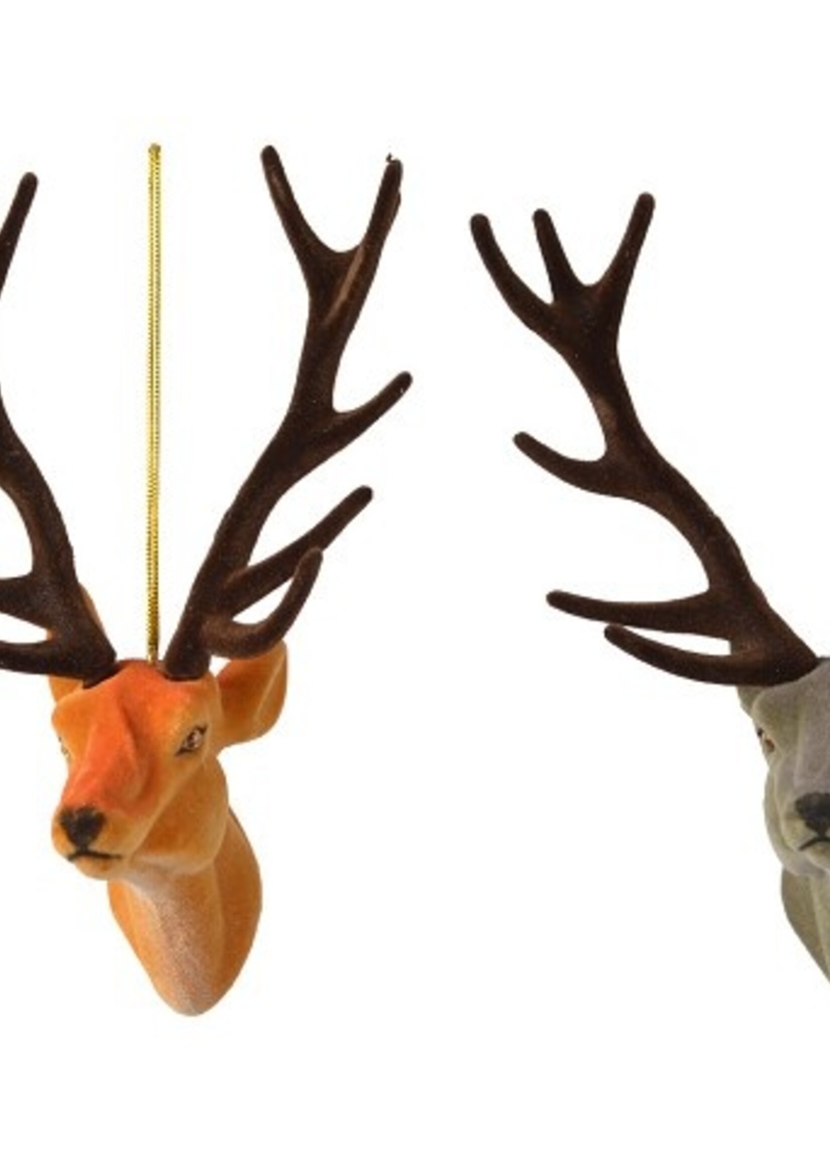 Hangdeco hertekop 6x8x13cm