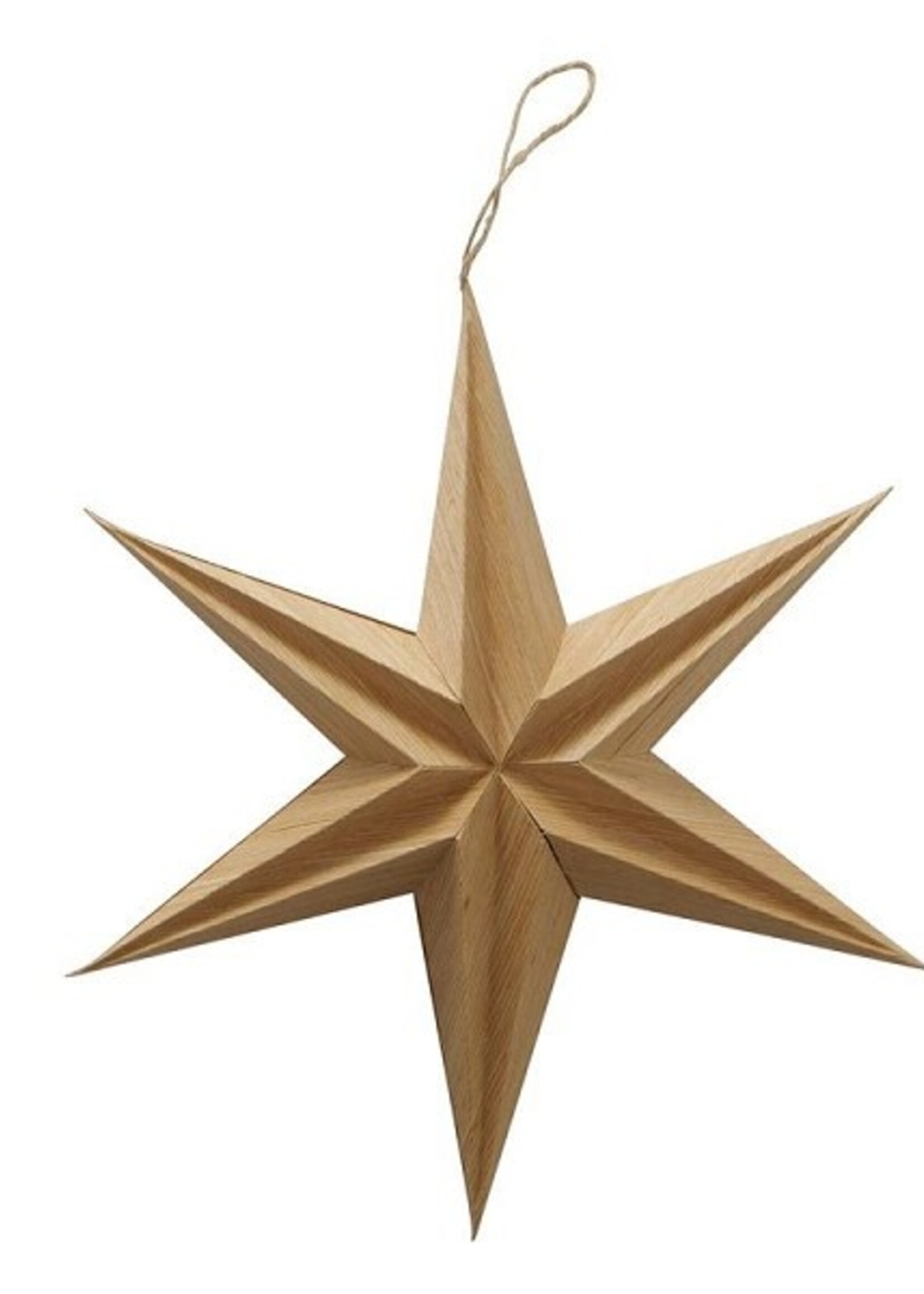 Boltze Home decohanger ster Kassia D30cm gerecycled papier