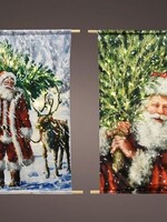 Lumineo wandtapijt met Warm wit micro LED verlichting 25 lampen 55x82cm