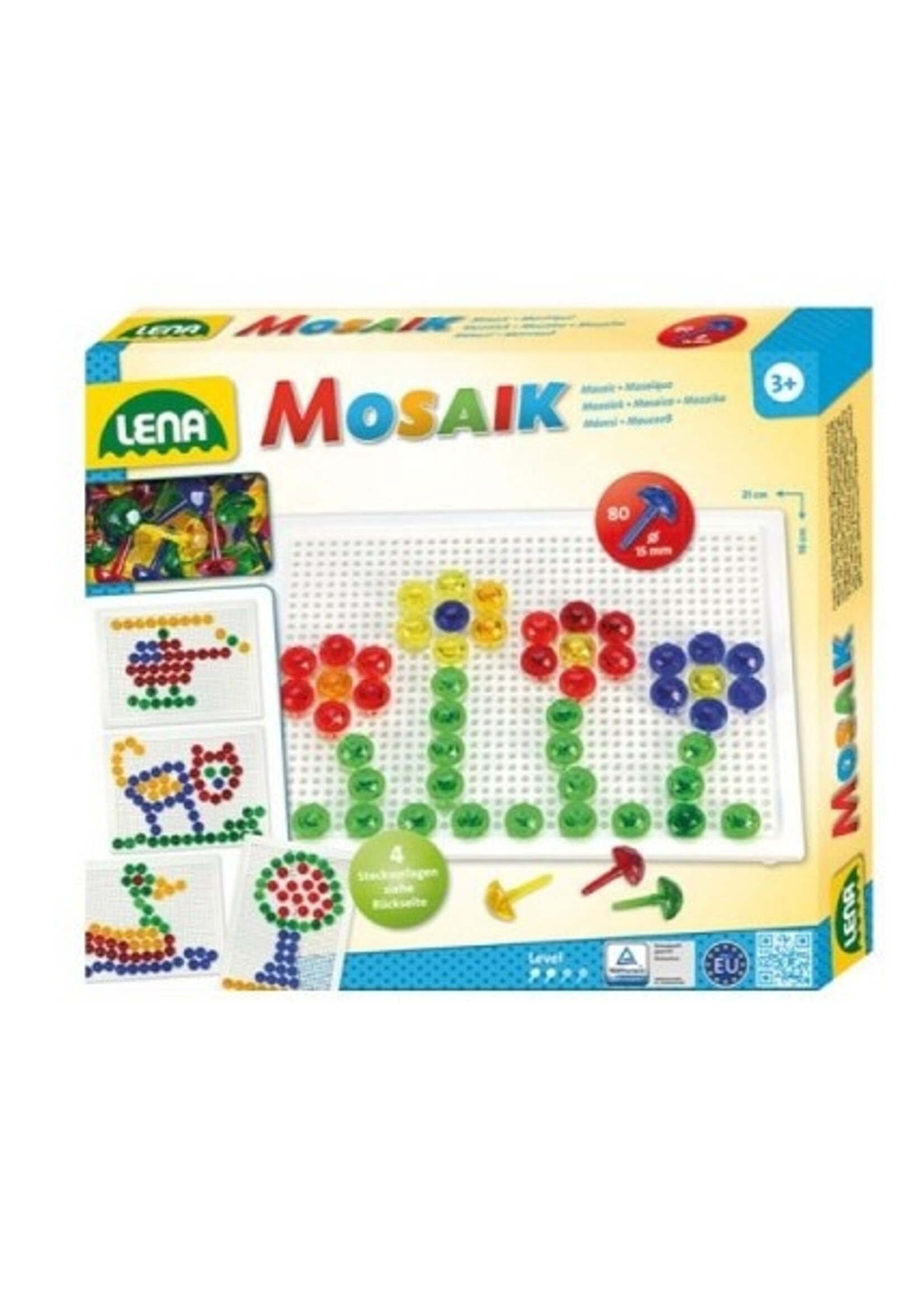 Lena Mozaïek Set Transparant 80 stuks - 15mm