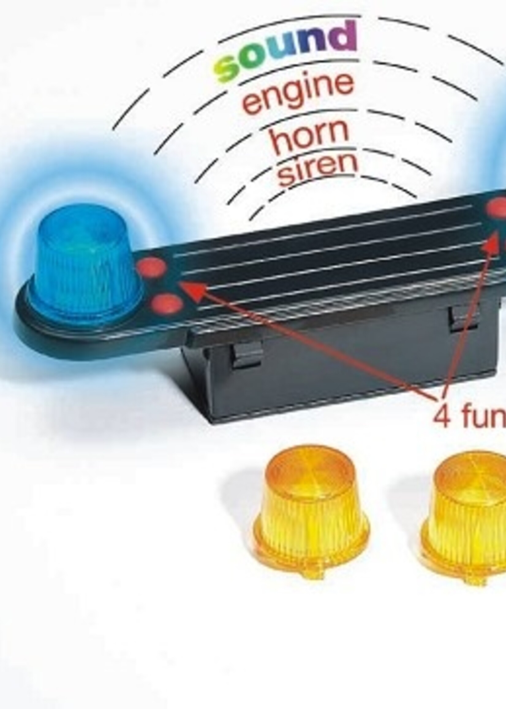 Bruder Licht en geluidmodule met 4 verschillende functies