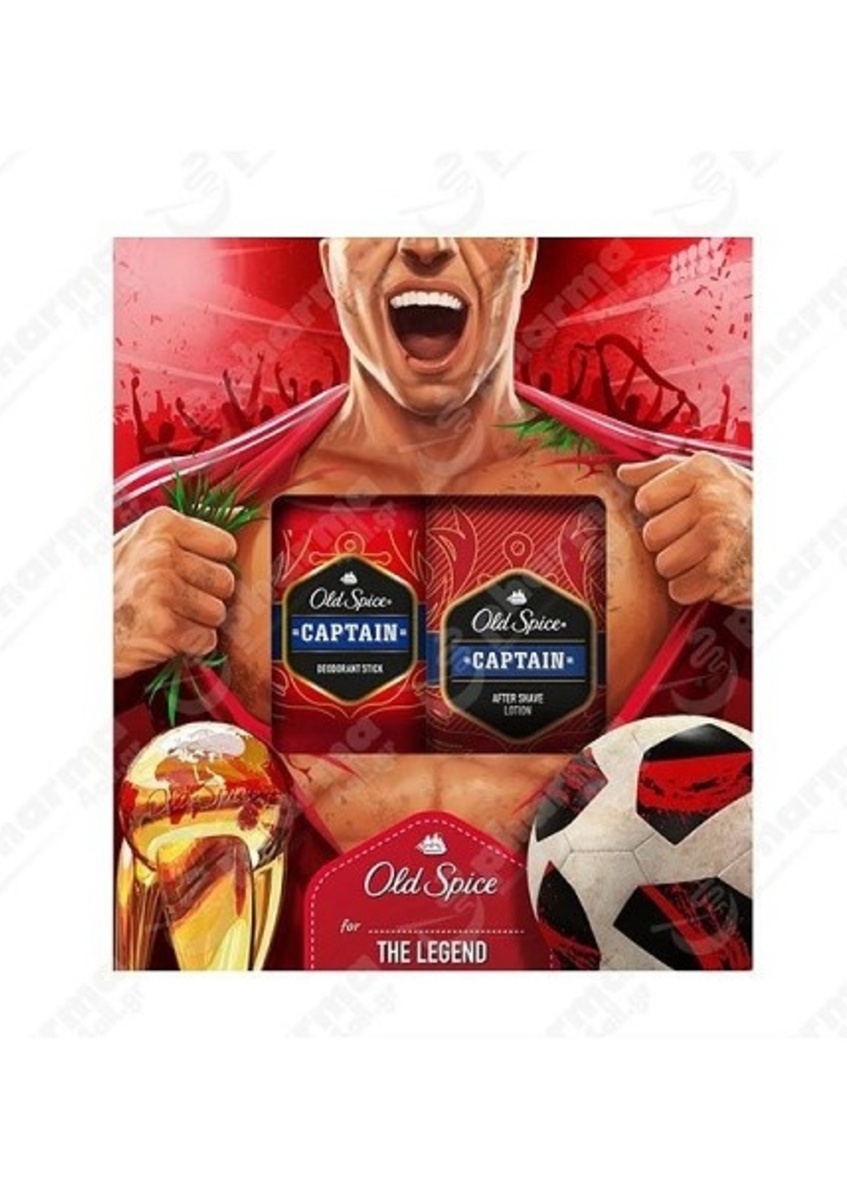 Old Spice Captain Giftset Aftershave 100ml + deostick 50ml