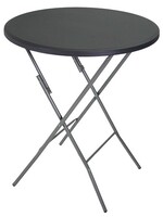 Party tafel inklapbaar Ø95x110cm grijs