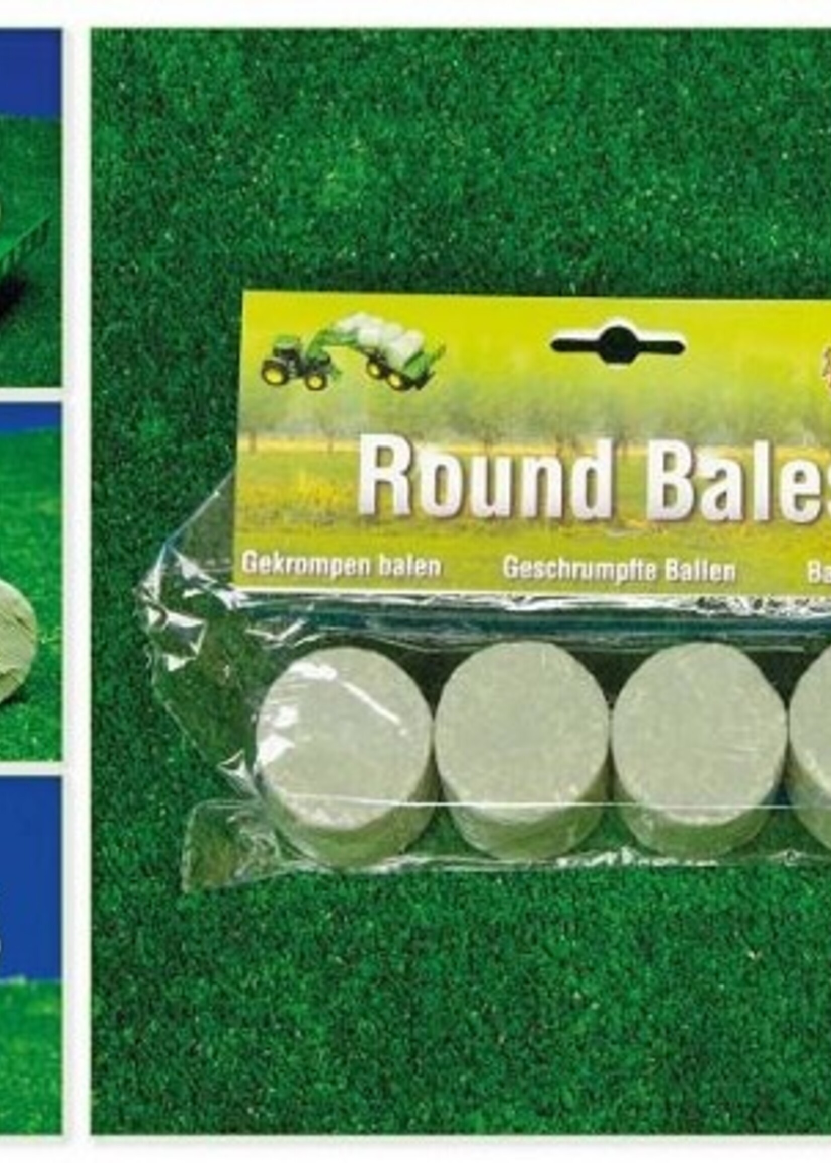 Ronde kuilvoerbalen set/4 1:32