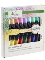 Grafix Acrylverfset 18-delig 36ml