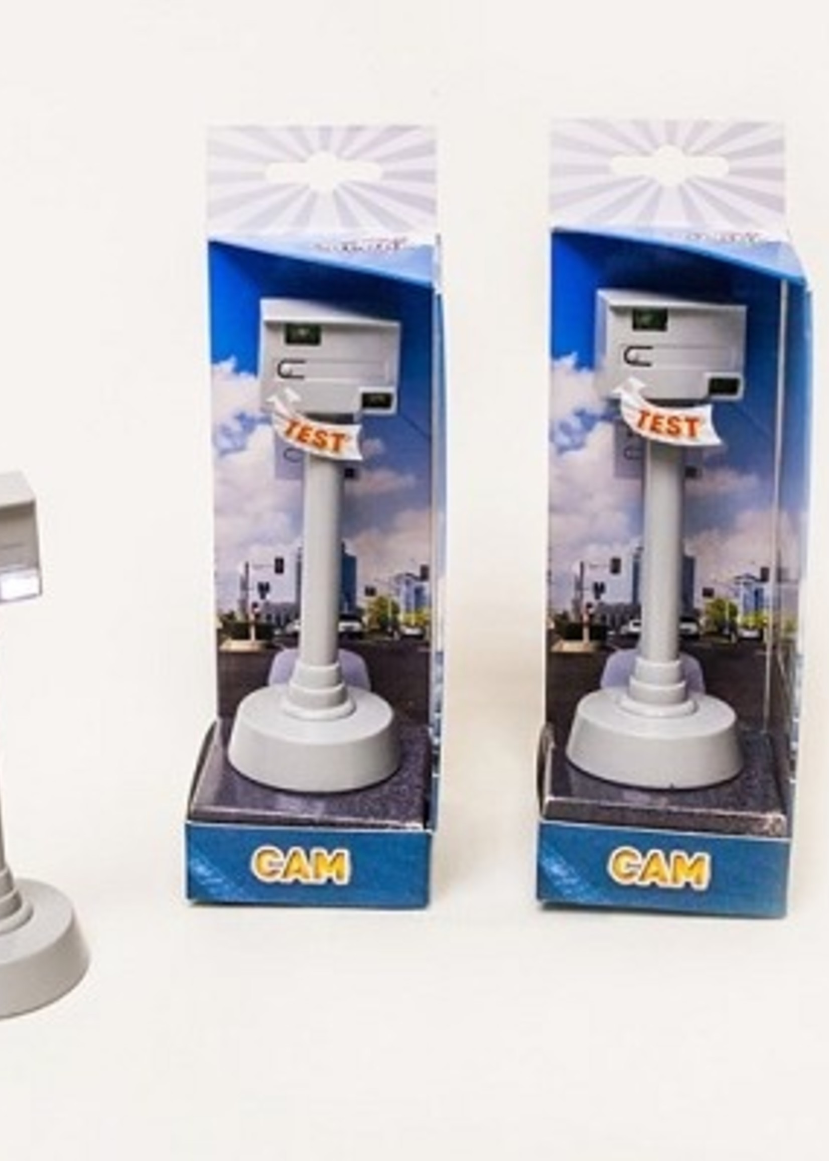 Flitspaal luxe met licht en geluid