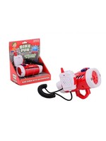 John Toy Bike Fun brandweersirene met microfoon