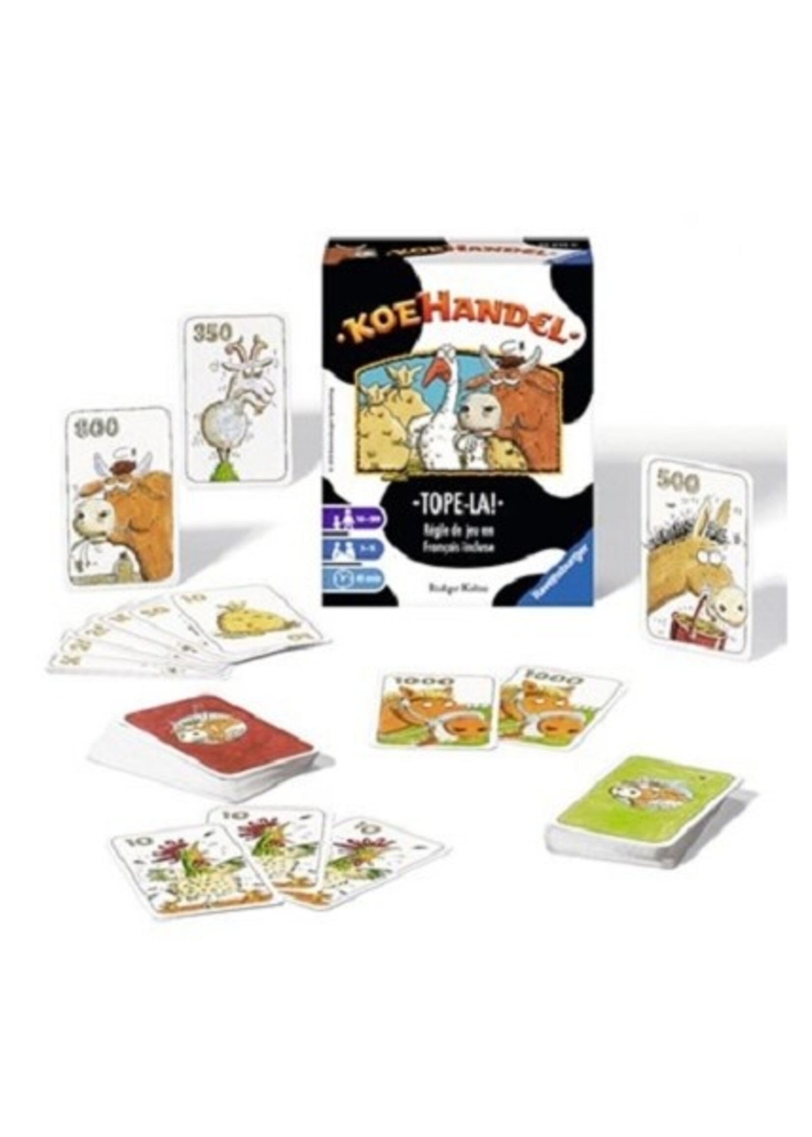 Ravensburger Kaartspel Koehandel leeftijd: vanaf 10 jaar