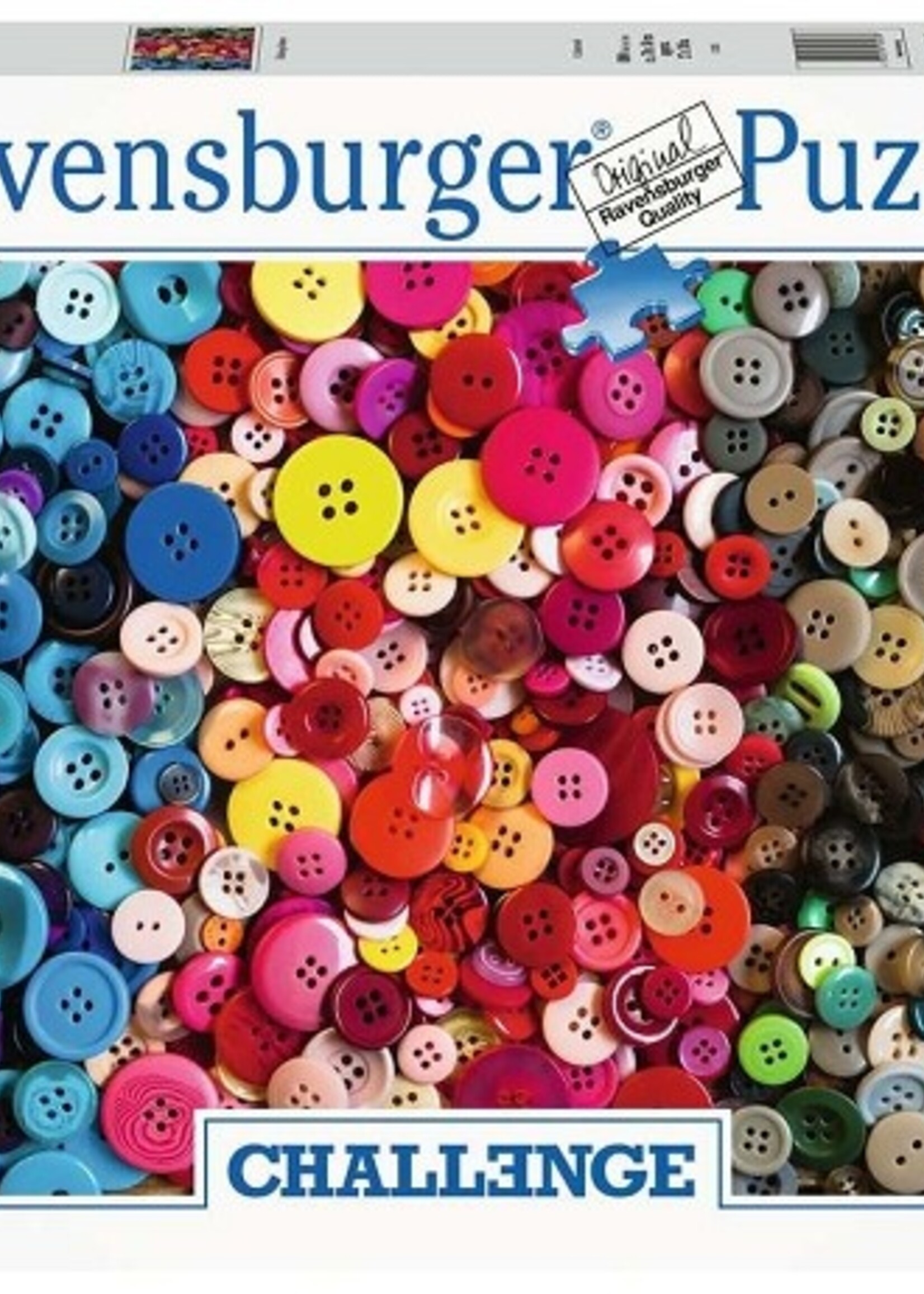 Ravensburger puzzel Buttons Challenge 1000 stukjes