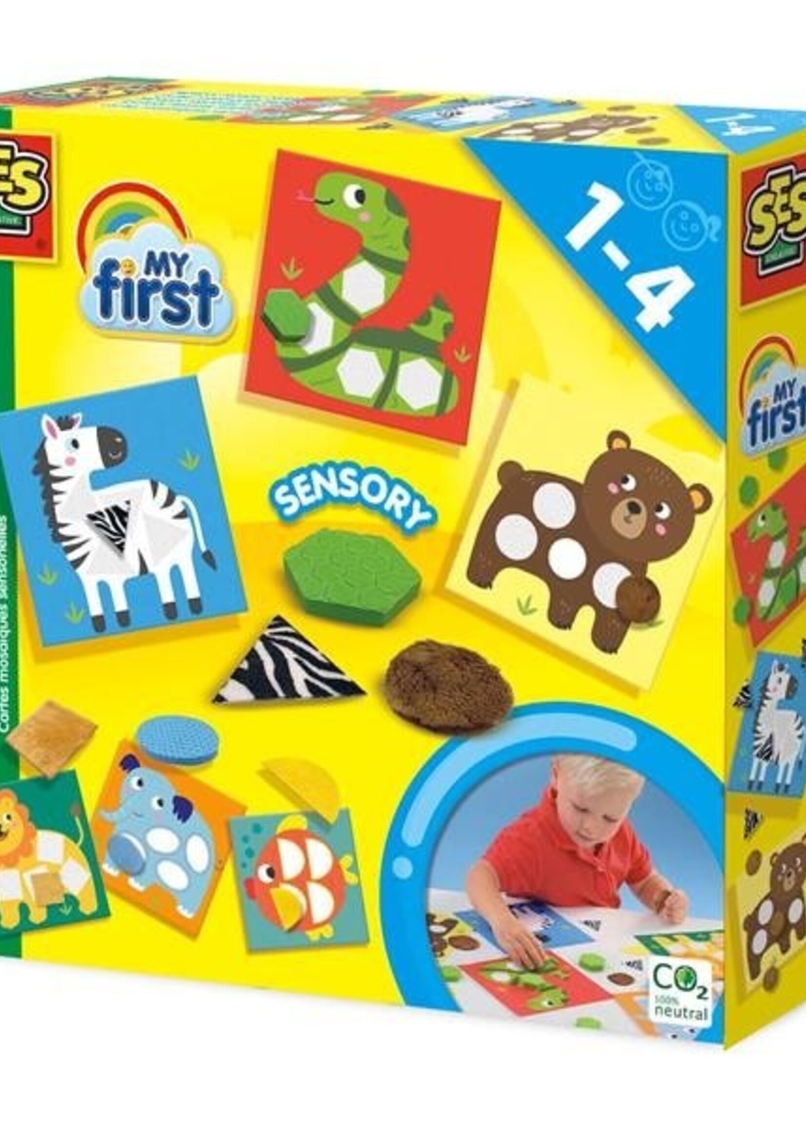 Ses My first - Sensory mozaïek kaarten
