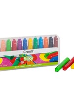 waskrijt in etui set a 12 stuks, wasco crayon