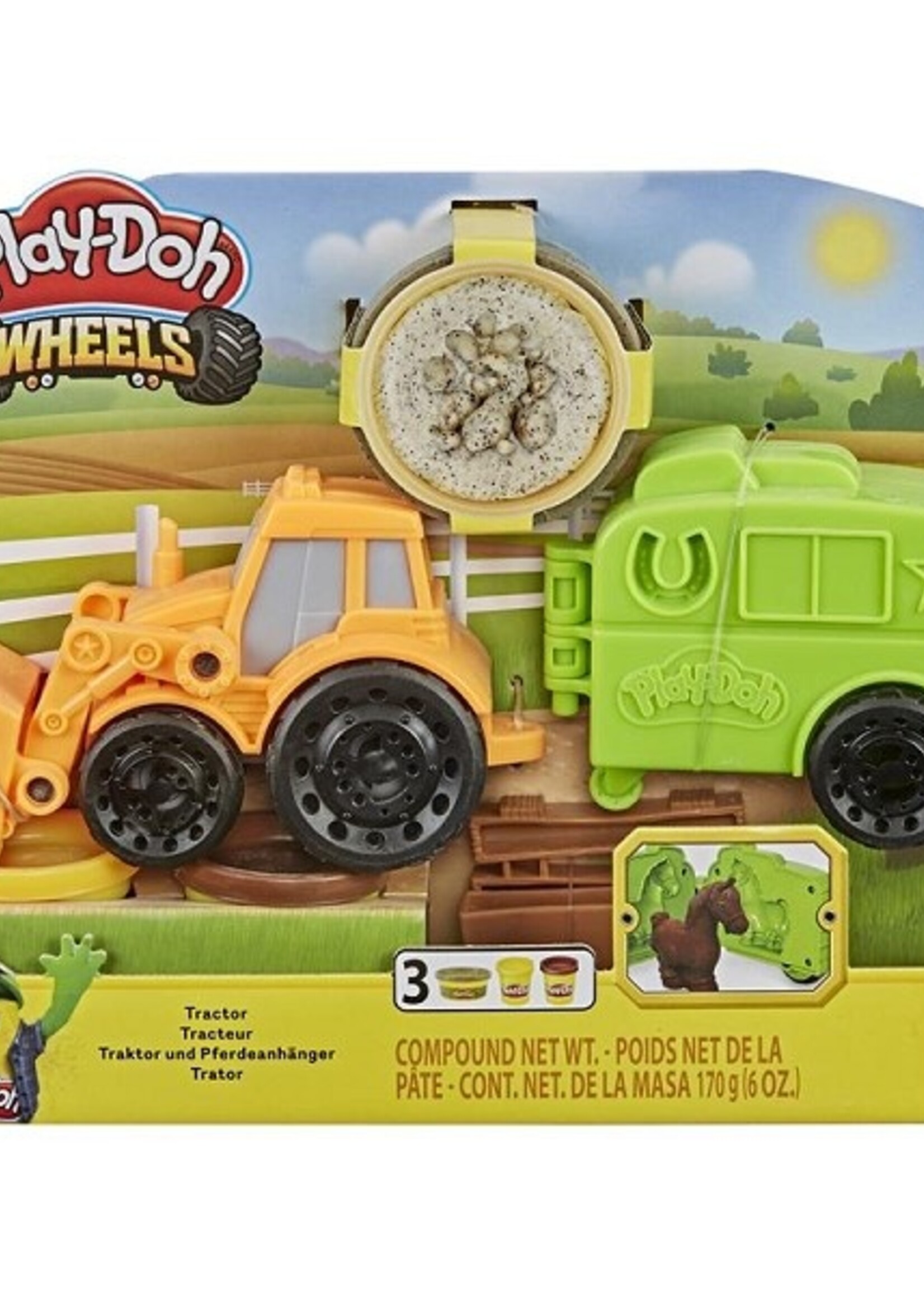 Hasbro Play-Doh Wheels Tractor