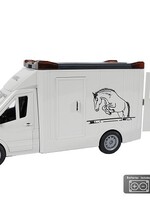 Paardentruck kunststof met paard licht geluid en frictie 27cm
