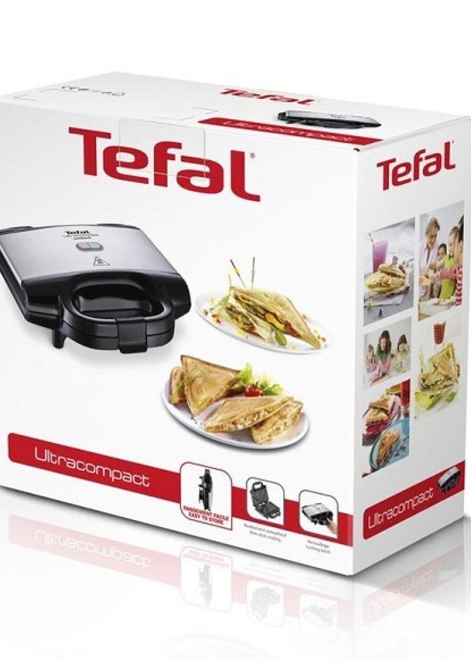 Tefal Tosti-Apparaat Ultracompact Rvs