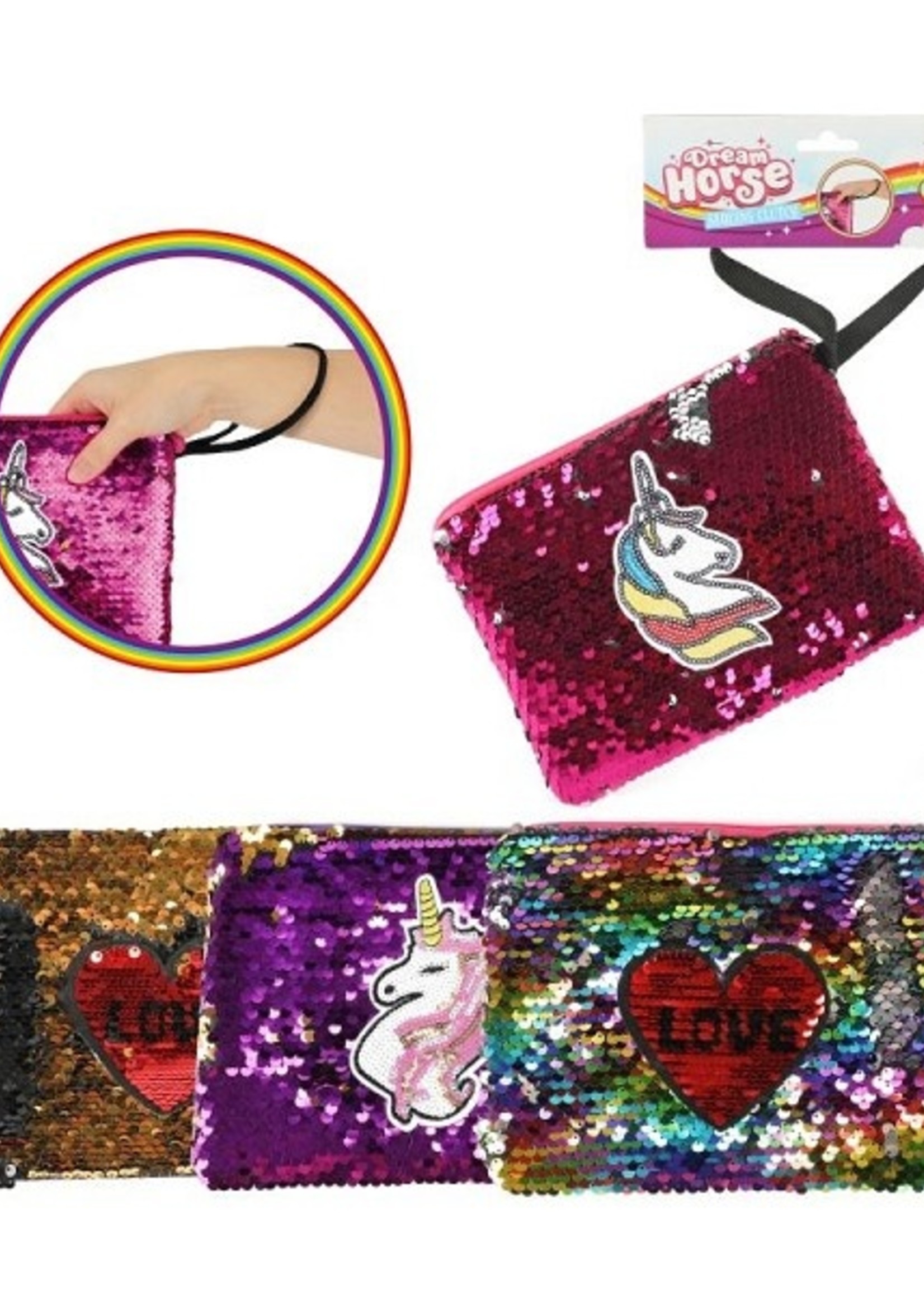 Toi Toys Dream Horse Polstasje portemonnee 12x9cm