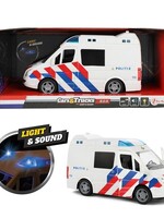 Toi Toys Cars&Trucks Politiebus frictie met licht en geluid 21cm