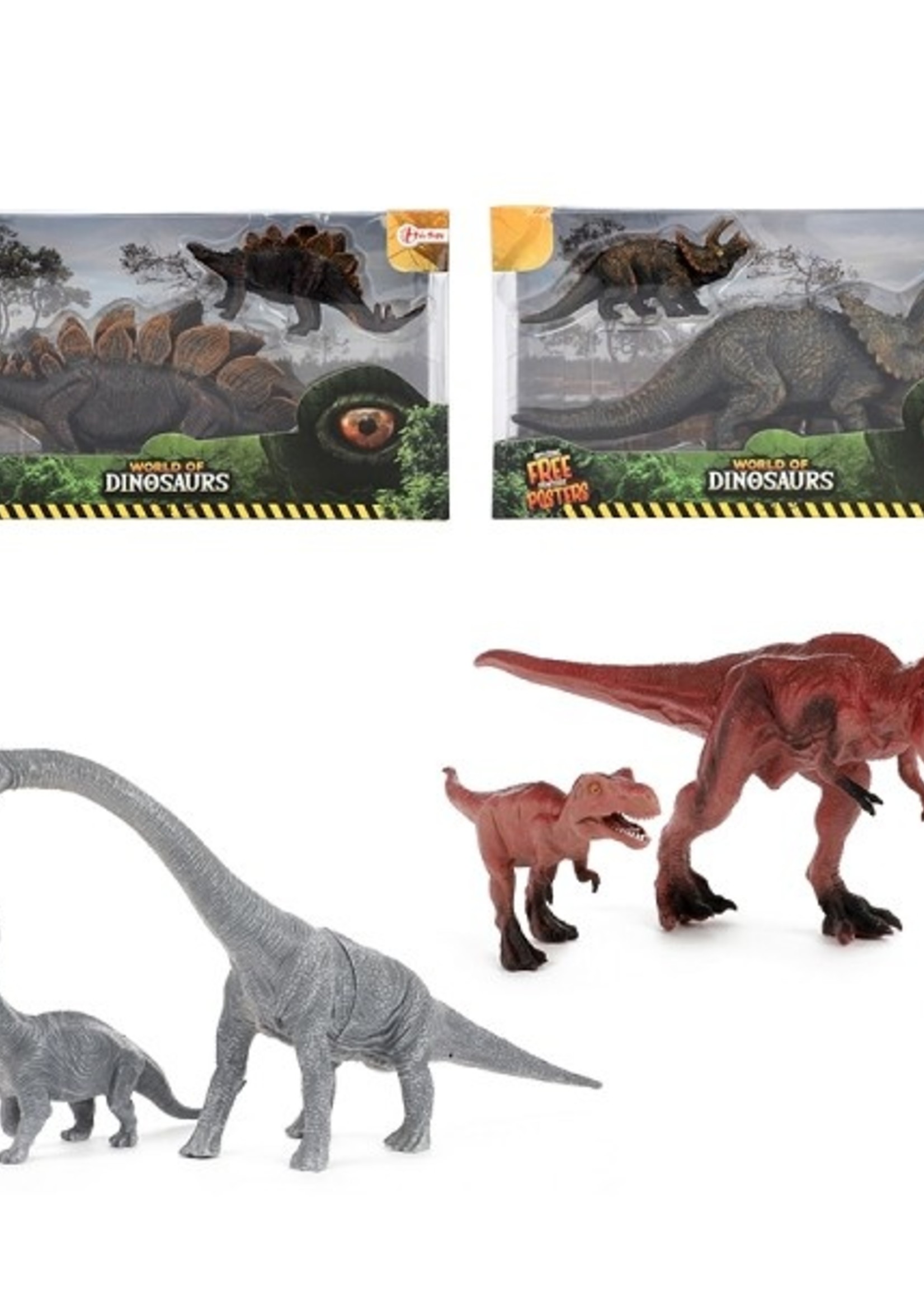 Toi Toys World of Dinosaurs Moeder met kind dino