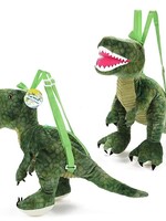Toi Toys Stoere pluche rugzak dinosaurus T-rex 50cm