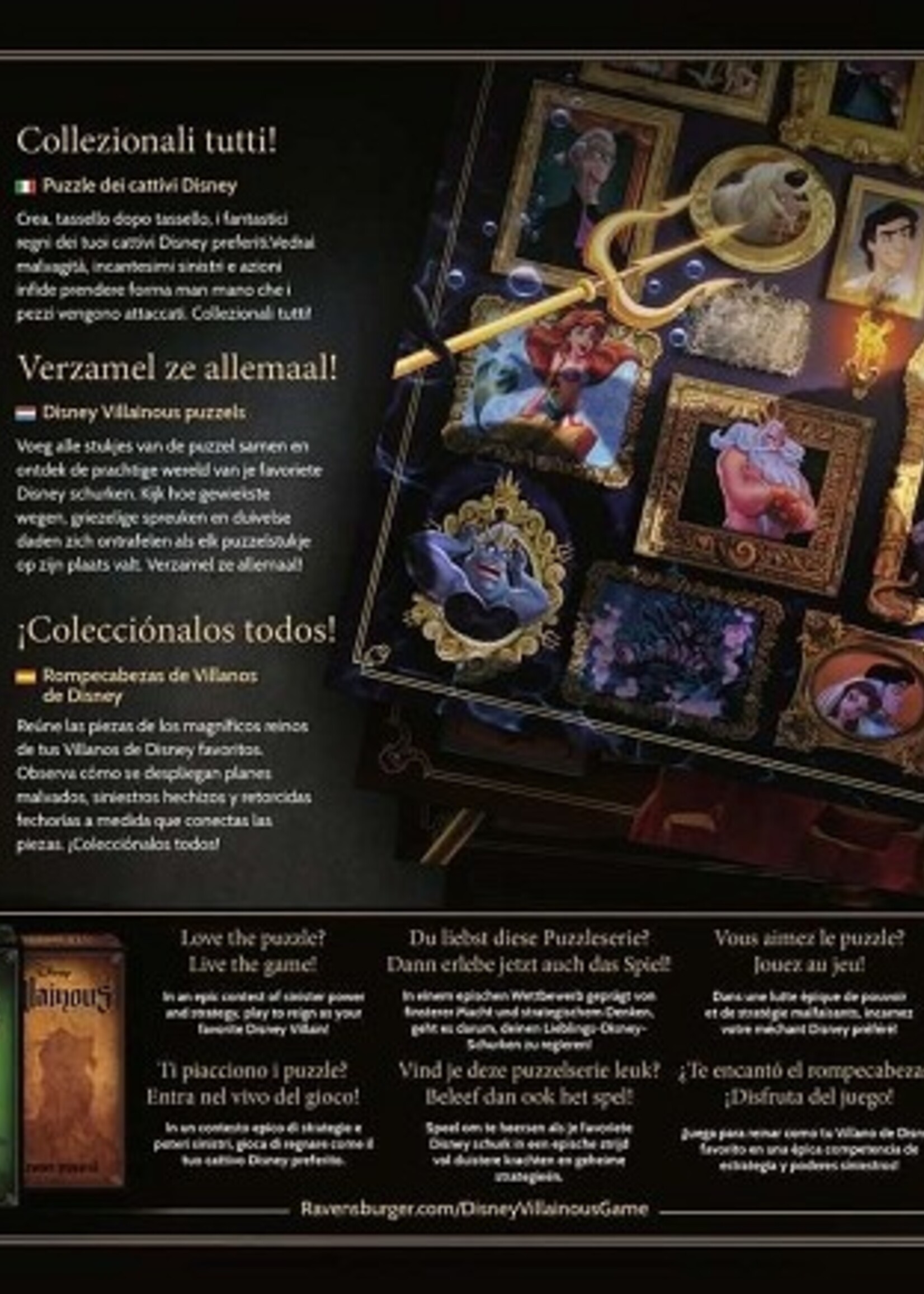 Ravensburger puzzel VIllainous: Hades 1000 stukjes Disney