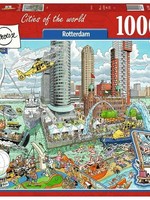 Ravensburger puzzel Fleroux Rotterdam 1000 stukjes