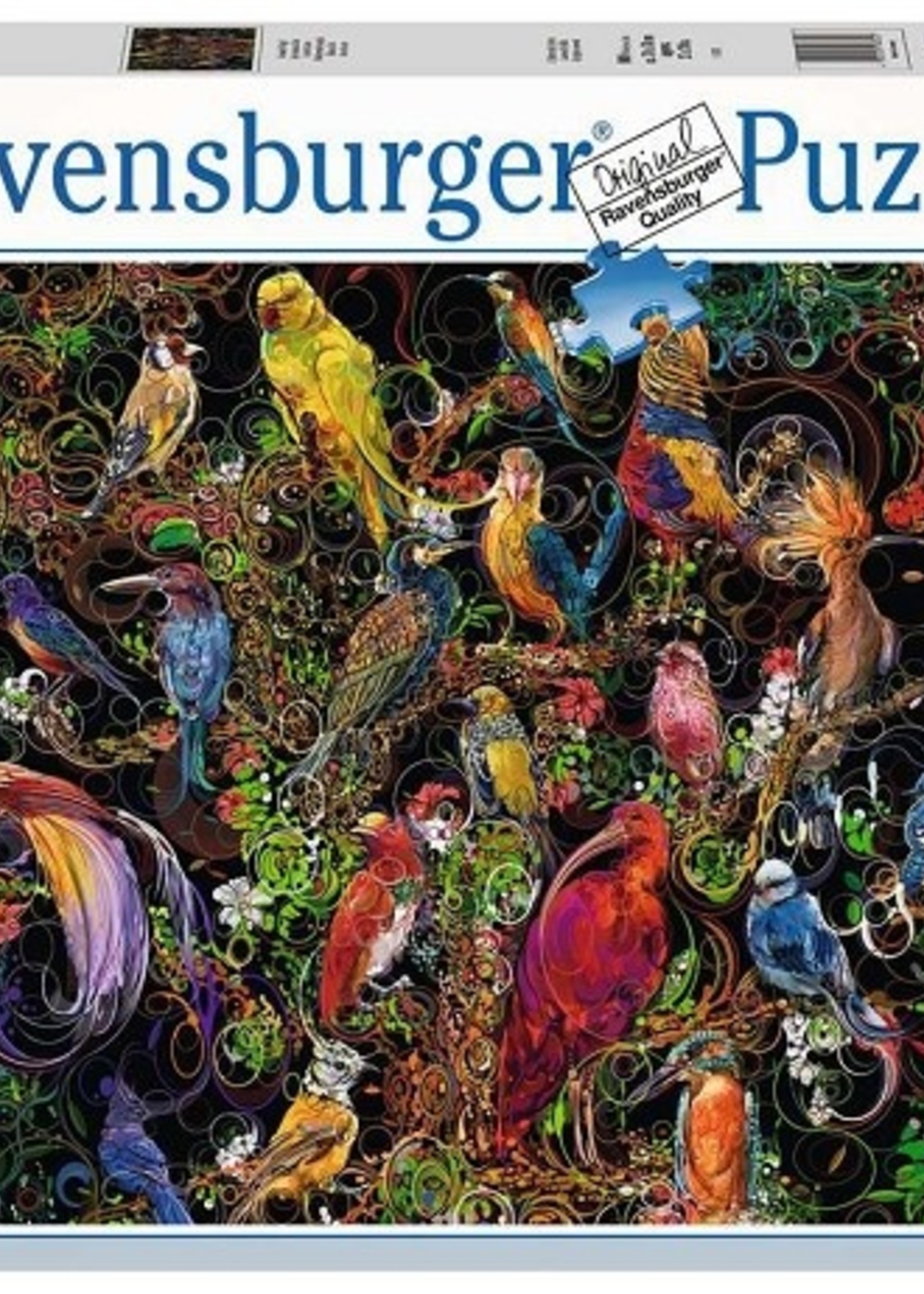 Ravensburger puzzel Schitterende vogels 1000 stukjes