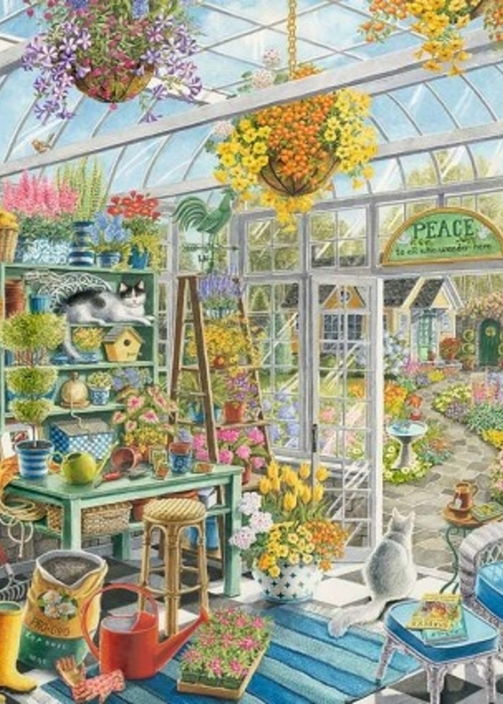 Ravensburger puzzel Greenhouse Heaven 300 stukjes