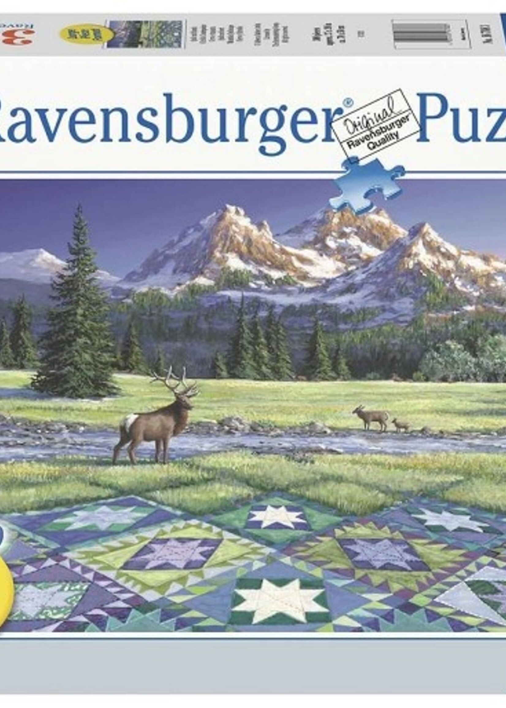 Ravensburger puzzel Quiltscape 300 stukjes