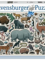 Ravensburger puzzel Wilde dieren 1000 stukjes