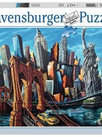 Ravensburger puzzel Welkom in New York 1000 stukjes