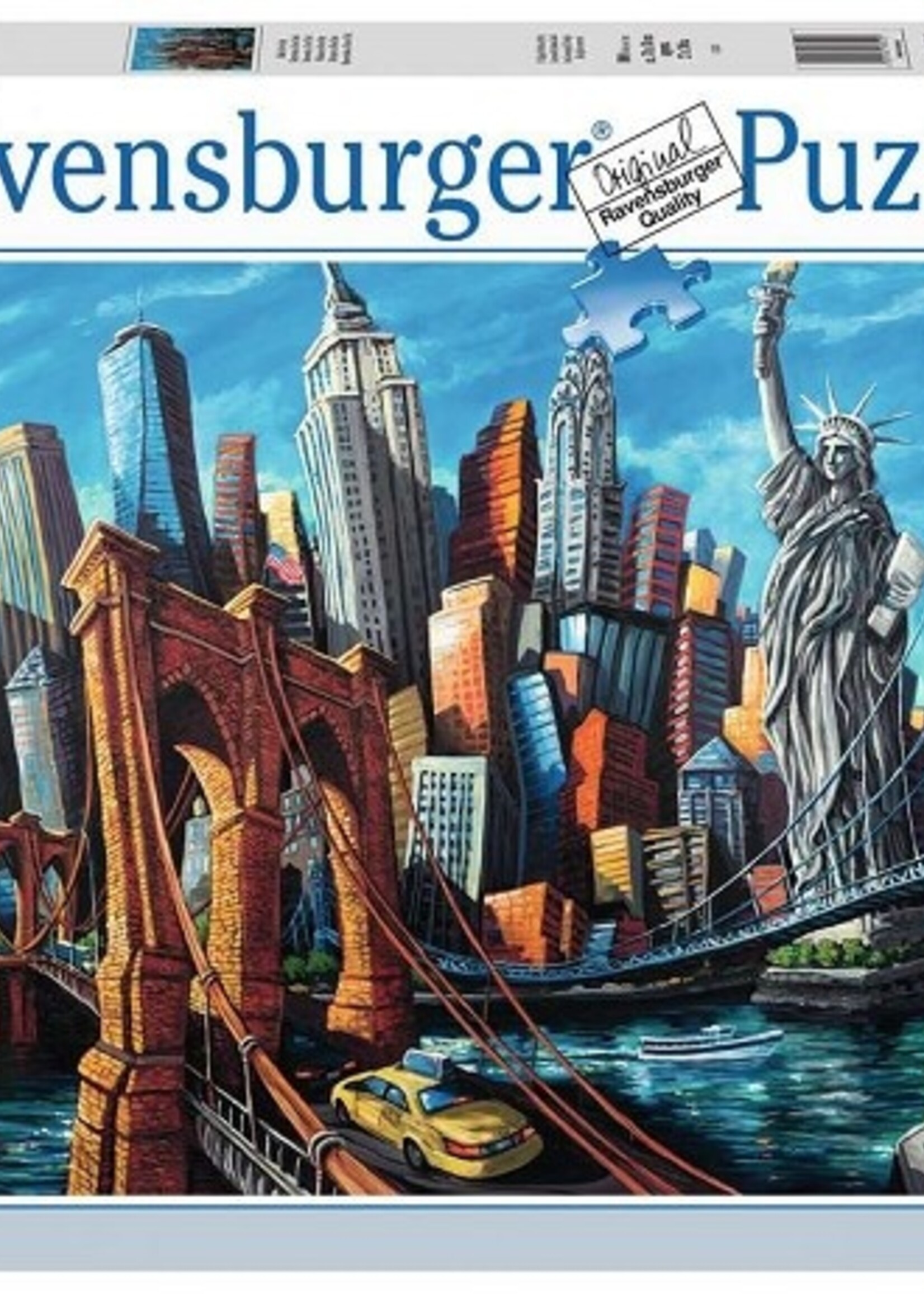 Ravensburger puzzel Welkom in New York 1000 stukjes