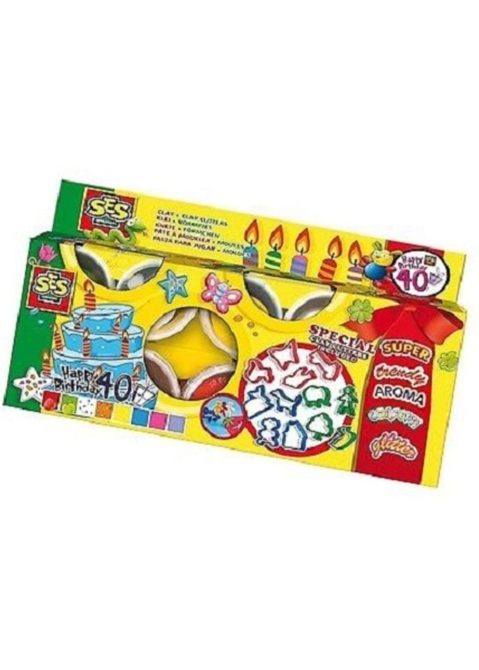 Ses SuperDough 8 kleuren 40 jaar