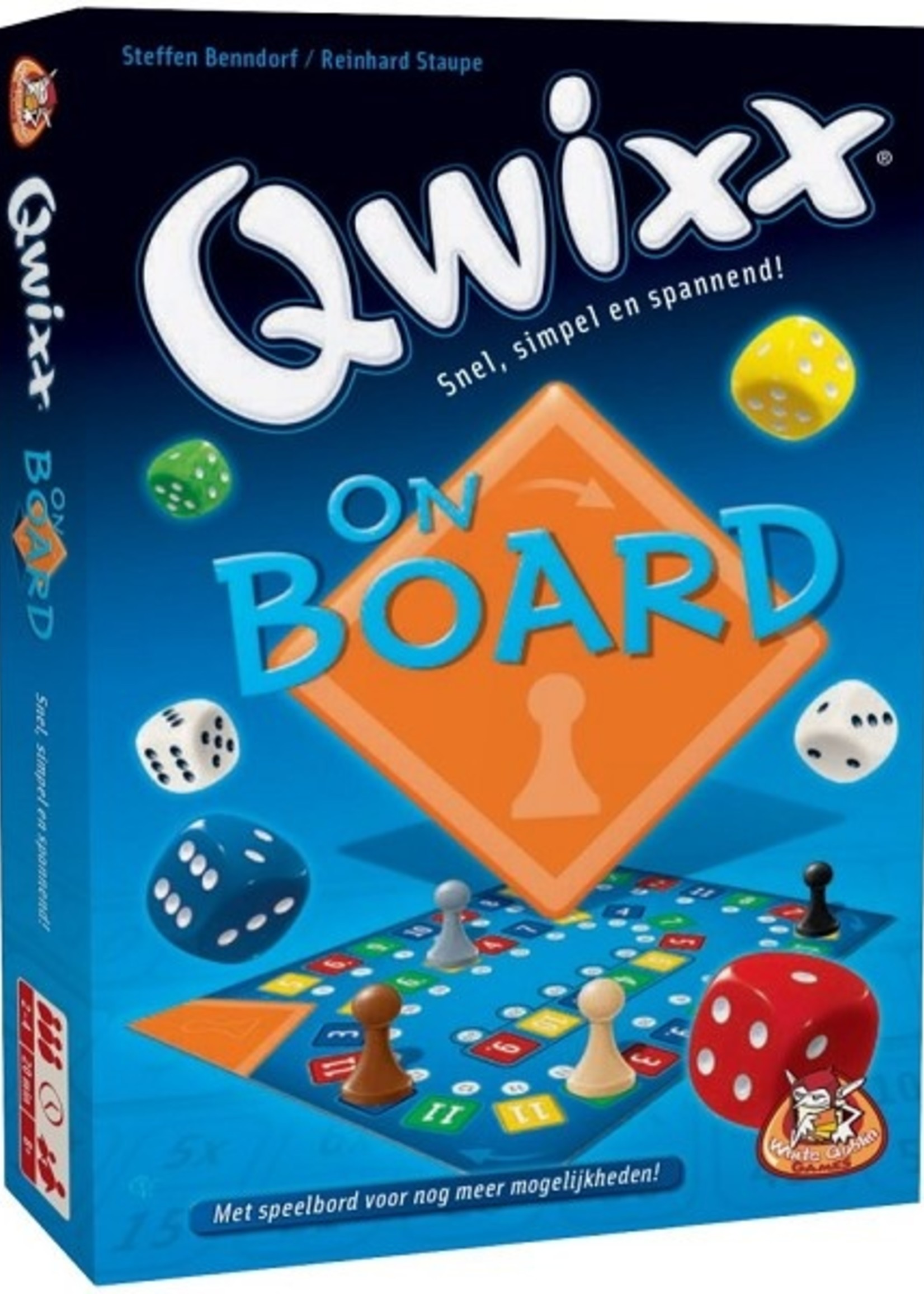 White Goblin Games Qwixx On Board