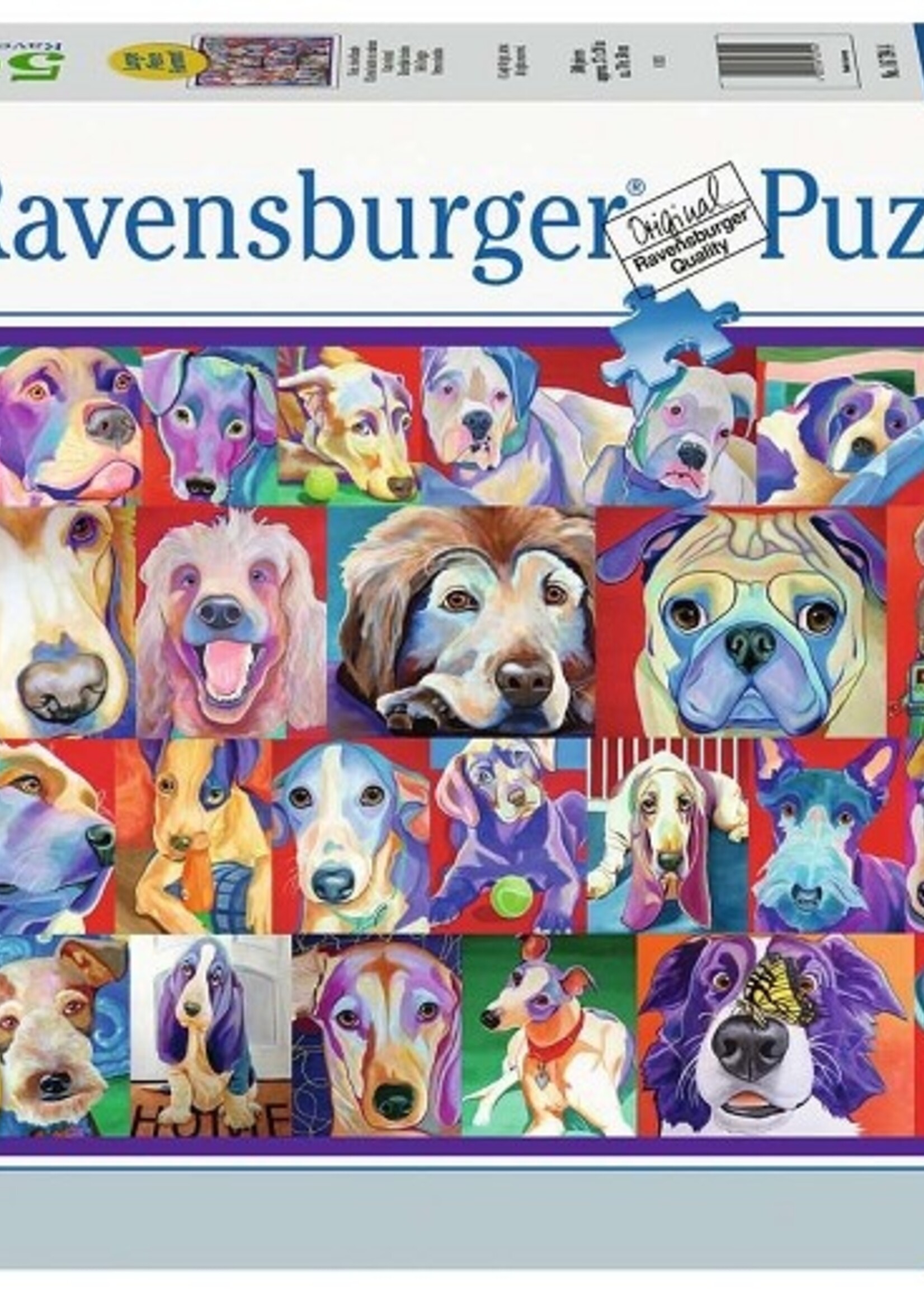 Ravensburger puzzel Hello Doggie 500 stukjes