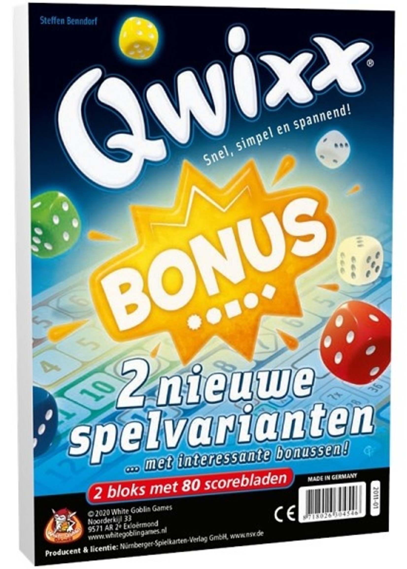 White Goblin Games Qwixx Bonus