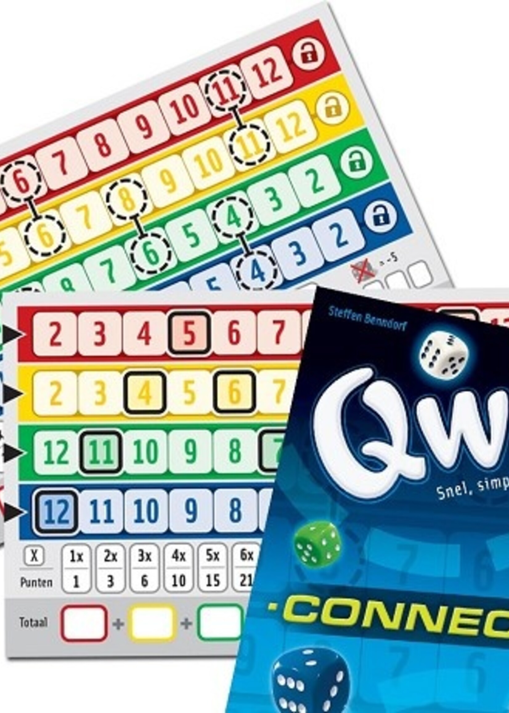 White Goblin Games Qwixx Connected